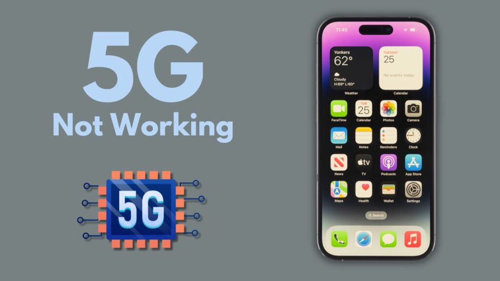  Fix 5G Not Working in iPhone 15, Pro Max